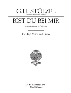 J.S. Bach: Bist Du Bei Mir (High Voice)
