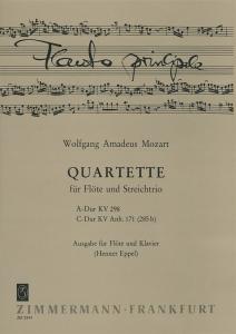 W.A. Mozart: Quartet in A K.298 And Quartet In C K.171 (Flute and Piano)