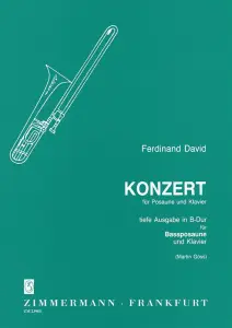 Ferdinand David: Concerto In B Flat (Bass Trombone)