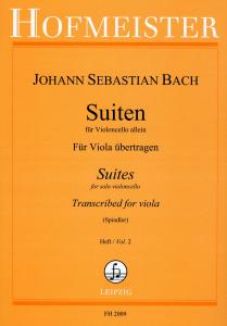 Johann Sebastian Bach: Suiten Für Violoncello Band 2