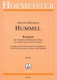 Johann Nepomuk Hummel: Konzert Für Trompete Und Orchester E-Dur