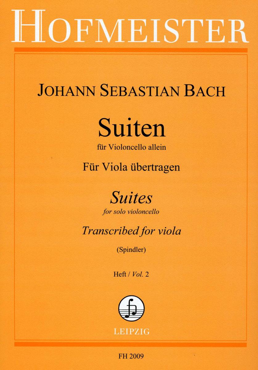 Johann Sebastian Bach: Suiten Für Violoncello Band 2