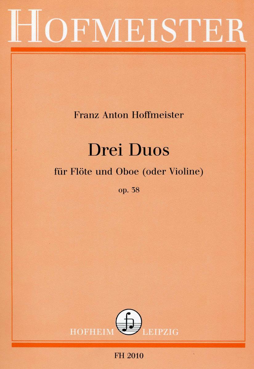 Hoffmeister, F. A.: 3 Duos Op 38