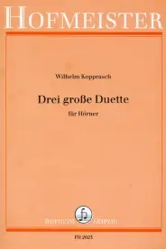 Kopprasch, W.: 3 Grand Duets