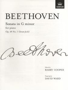 Ludwig Van Beethoven: Sonata In G Minor Op.49 No.1 (Sonata Facile)