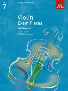 ABRSM: Selected Violin Exam Pieces - Grade 7 Book Only (2012-2015)