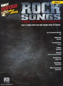 Easy Guitar Play-Along Volume 9: Rock Songs For Beginners