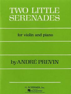 Andre Previn: Two Little Serenades For Violin And Piano