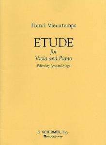 Henri Vieuxtemps: Etude For Viola And Piano