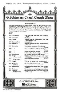 Christmas Hymn 'While By My Sheep' (SATB)