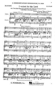 Felix Mendelssohn: I Waited For The Lord
