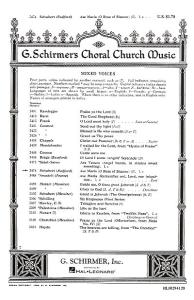 Franz Schubert: Ave Maria (SATB)