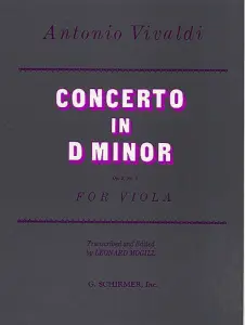 Antonio Vivaldi: Concerto In D Minor for Viola (Op.3 No.6)