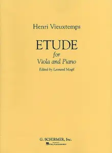 Henri Vieuxtemps: Etude For Viola And Piano