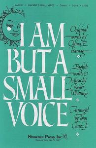 Roger Whittaker: I Am But A Small Voice (2-Part/Piano)