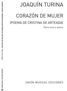 Turina: Corazon De Mujer for Voice and Piano
