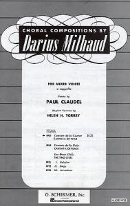 Darius Milhaud: Cantate De La Guerre Op.213
