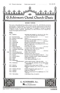 Cesar Franck: Panis Angelicus (SATB/Piano)
