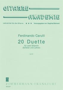 Carulli: Serenade A Major Op 96/1