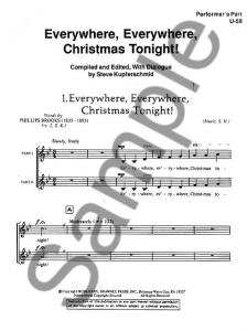 Everywhere Everywhere Christmas Tonight! Performer's Part