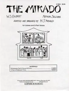 William Gilbert/Arthur Sullivan: The Mikado (5-Pack Of Performer's Parts)