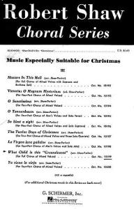 What Child Is This (SATB)