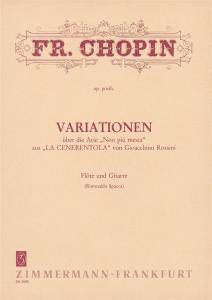 Chopin: Variations On Non Piu Mesta" (Rossini)"