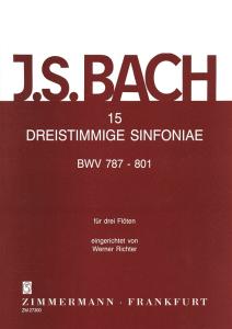 Bach, Js: 15 Three-part Sinfonias Bwv 787-801
