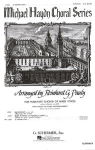 Michael Haydn: O Joyful Day (SATB)
