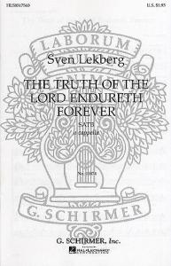 Sven Lekberg: The Truth Of The Lord Endureth Forever