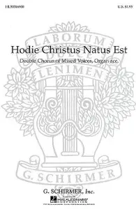 Giovanni Gabrieli: Hodie Christus Natus Est
