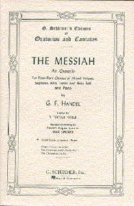 G. F. Handel: Messiah- (Schirmer Vocal Score)