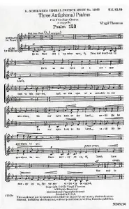 Virgil Thomson: Three Antiphonal Psalms