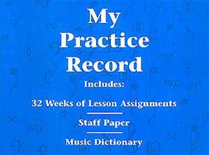 Hal Leonard Student Piano Library: My Practice Record