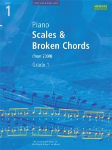 ABRSM Piano Scales and Broken Chords: From 2009 (Grade 1)