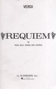 Giuseppe Verdi: Messa Di Requiem (Vocal Score)