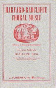 Giovanni Gabrieli: Jubilate Deo (Vocal Score)