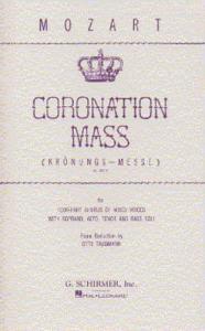 W.A. Mozart: Coronation Mass K.317 (Schirmer Edition)- Vocal Score