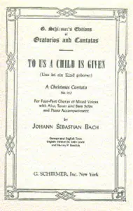 J.S. Bach: To Us A Child Is Given Cantata No.142
