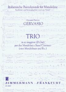 Gervasio: Trio D Major
