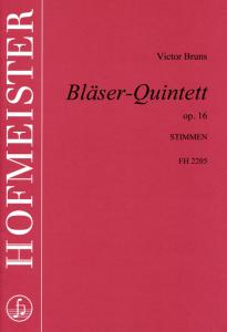 Bruns, V.: Wind Quintet Op 16 - Parts