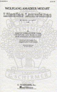 W.A. Mozart: Litaniae Lauretanae (Vocal Score)