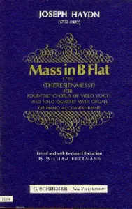 Joseph Haydn: Mass In B Flat (Theresienmesse)- Vocal Score