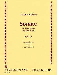 Arthur Willner: Sonata For Flute Op.34