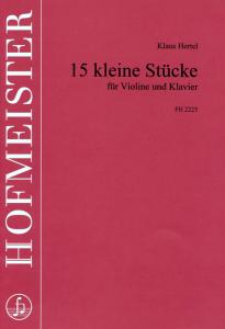Klaus Hertel: Fünfzehn Kleine Stücke