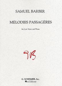 Samuel Barber: Melodies Passageres Op.27 (Low Voice)