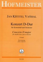 Jan Krtitel Vanhal: Konzert Für Kontrabaß Und Orchester D-Dur
