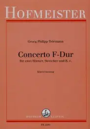 Telemann, G. F.: Concerto In F