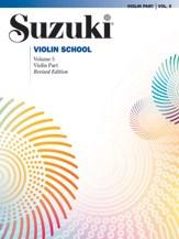 Suzuki Violin School: Volume 5 (Revised 2009 Edition) - Violin Part Book