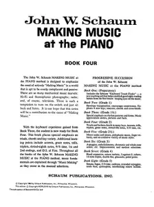 John W. Schaum: Music Making At The Piano Book 4 Level 3